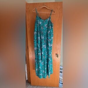 Elegant Floral Maxi Dress